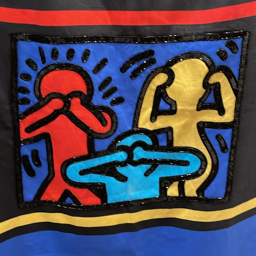 NWT Alice + Olivia Keith Haring dress with sequins size 12